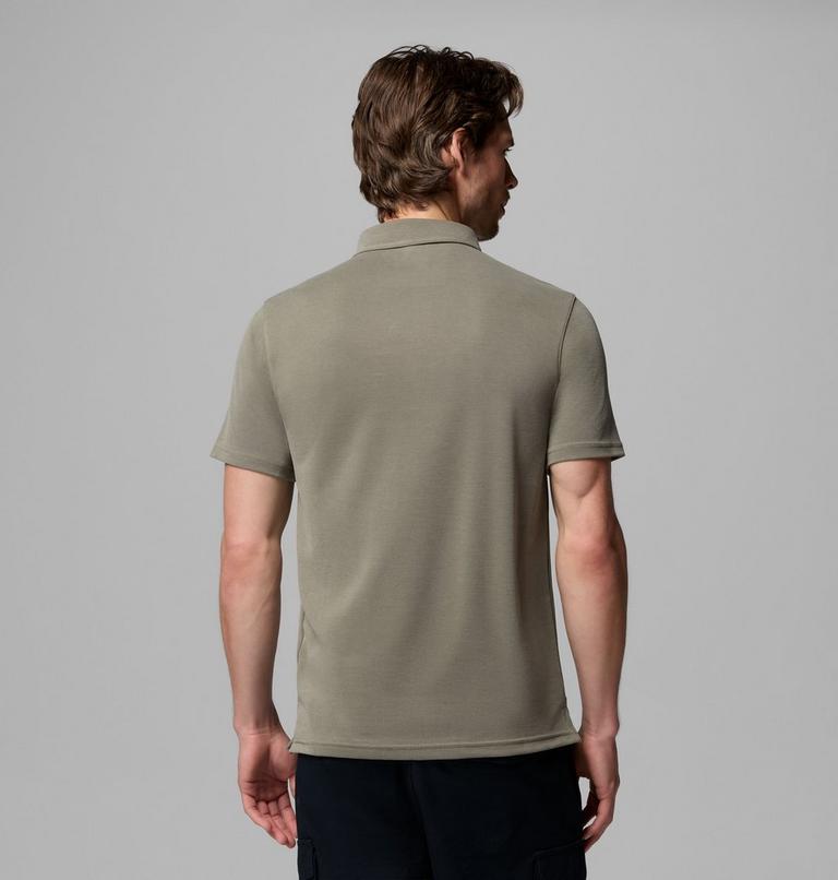 Men's Nelson Point Polo, Color: Stone Green, image 3