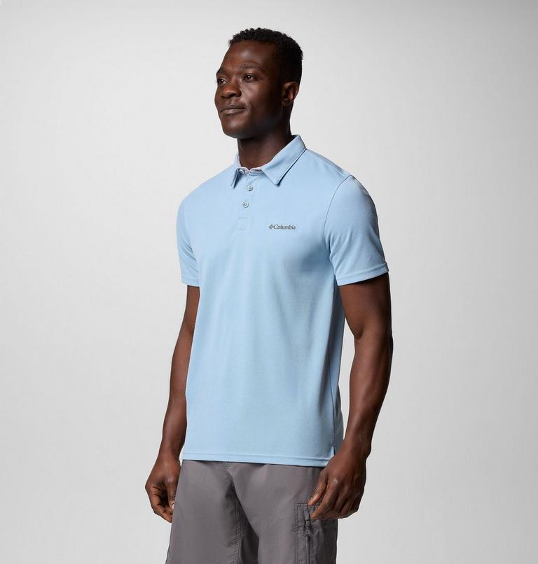 Polo Nelson Point para hombre, Color: Ripple Blue, image 3