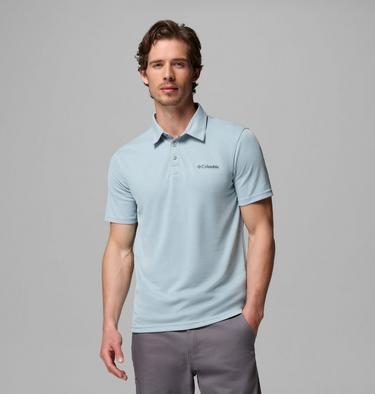 Men's Nelson Point Polo, Color: Crushed Blue, image 9