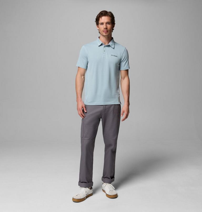 Men's Nelson Point Polo, Color: Crushed Blue, image 2