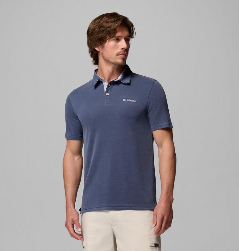 Polo Nelson Point para hombre, Color: Collegiate Navy, image 1