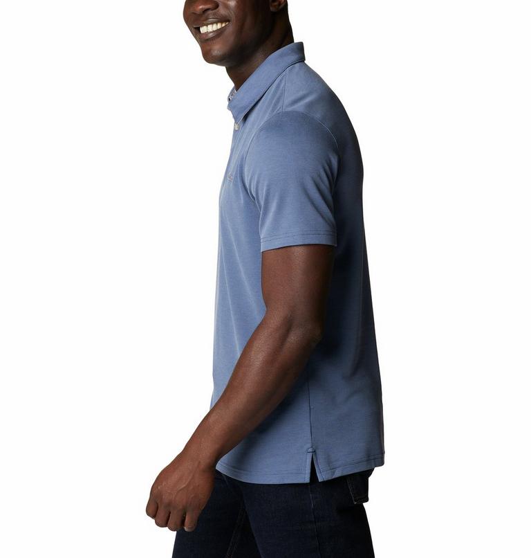 Men's Nelson Point Polo, Color: Dark Mountain, image 3