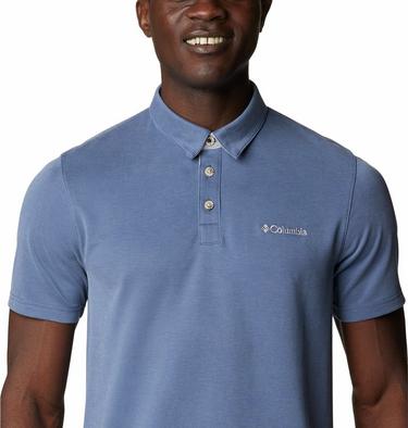 Men's Nelson Point Polo, Color: Dark Mountain, image 4