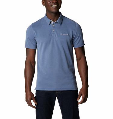 Men's Nelson Point Polo, Color: Dark Mountain, image 1