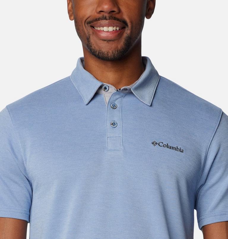 Men's Nelson Point Polo, Color: Skyler, image 4