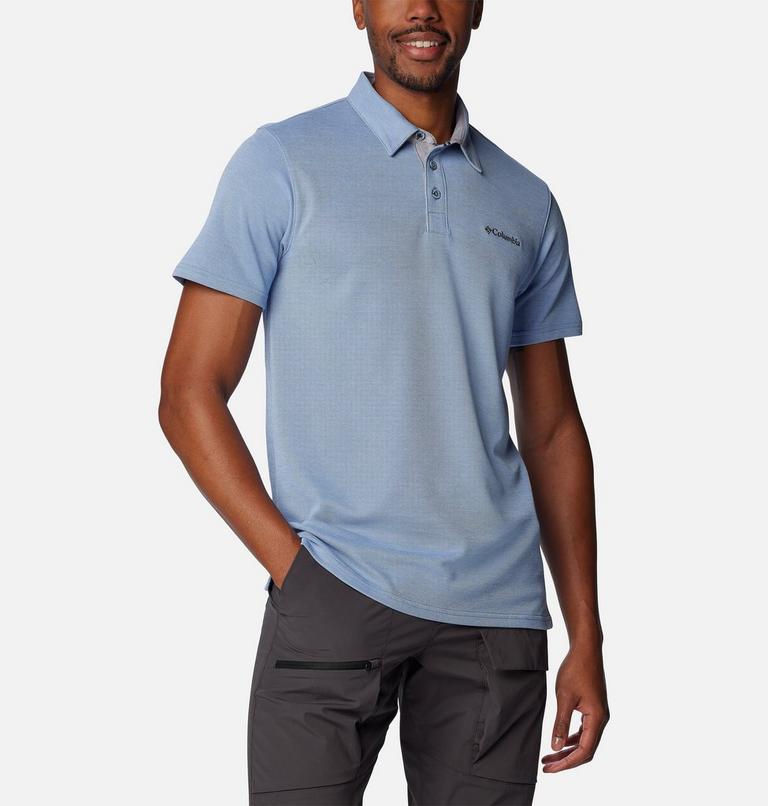 Men's Nelson Point Polo, Color: Skyler, image 5