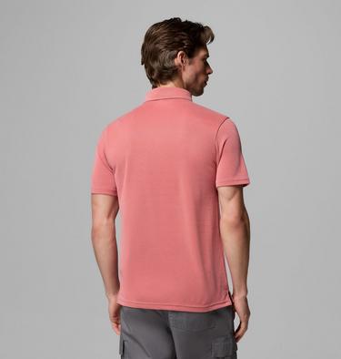 Men's Nelson Point Polo, Color: Washed Red, image 7