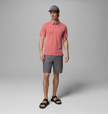 Men's Nelson Point Polo, Color: Washed Red, image 6