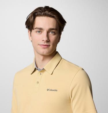 Men's Nelson Point Polo, Color: Sand Dune, image 4