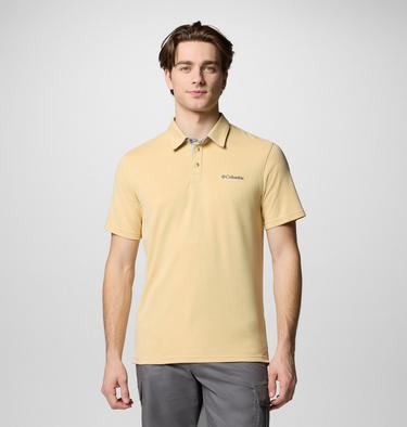 Men's Nelson Point Polo, Color: Sand Dune, image 1