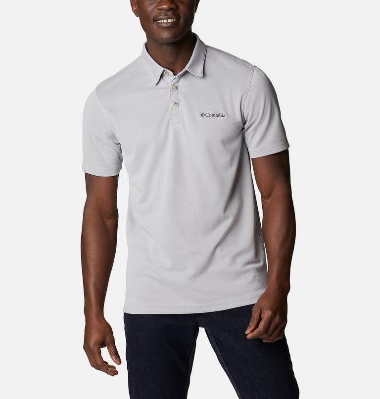Men's Nelson Point Polo &ndash; Extended Size, Color: Columbia Grey, image 1