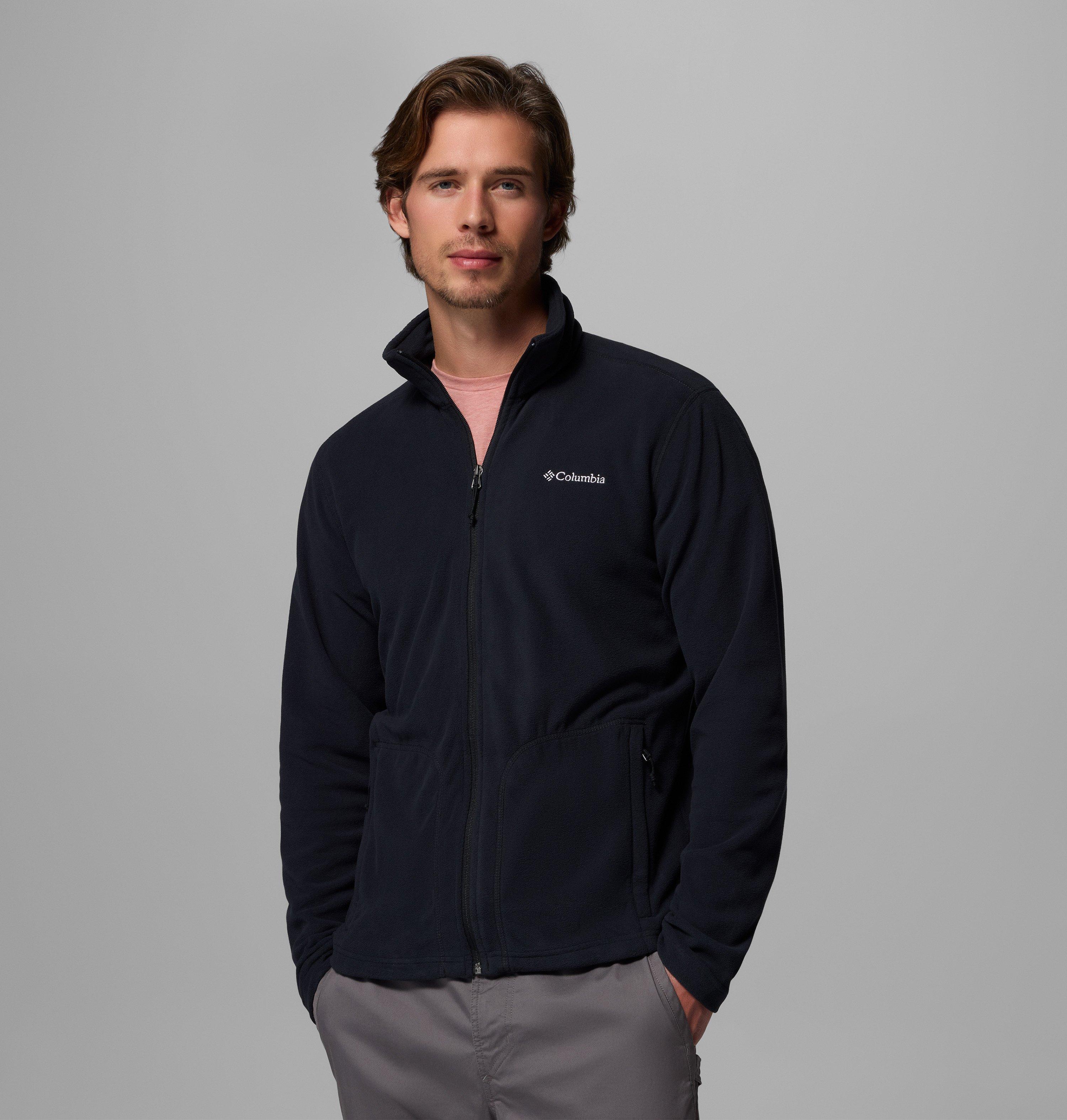 Columbia Sportswear Men's Black Columbia - Fast Trek™ Light Full Zip Fleece - Extra Large