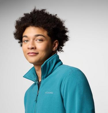 Men's Fast Trek Light Full Zip Fleece, Color: River Blue, image 8