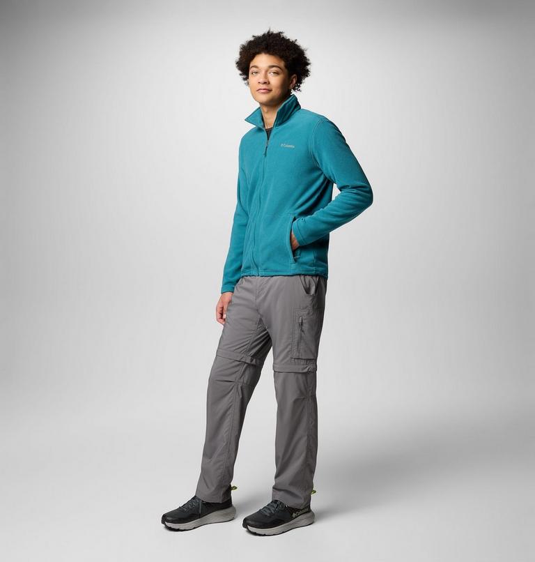 Chaqueta ligera de micropolar con cremallera Fast Trek para hombre, Color: River Blue, image 2