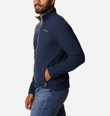 Chaqueta ligera de micropolar con cremallera Fast Trek para hombre, Color: Collegiate Navy, image 7