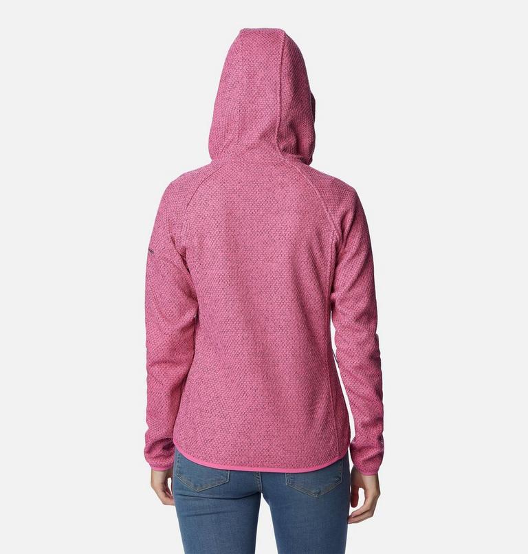 Pacific Point Full Zip Hoodie | 656 | XL, Color: Wild Geranium Heather, Wild Rose, image 2