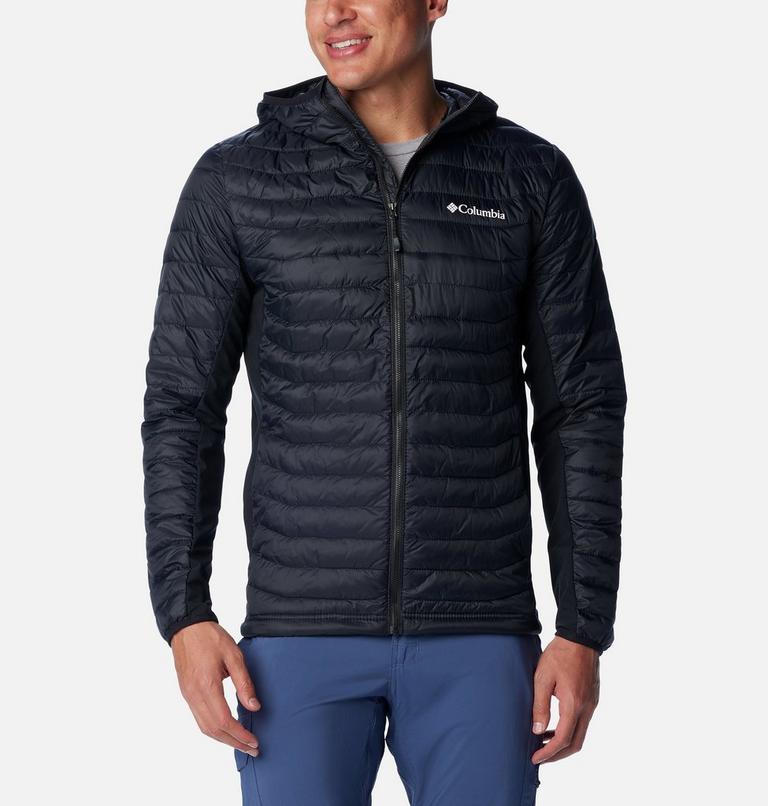 Powder Pass Hooded Jacket, Color: Black, image 1