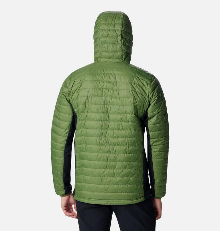Men's Powder Pass Hybrid Down Jacket | 353 | XL, Color: Canteen, Black, image 2