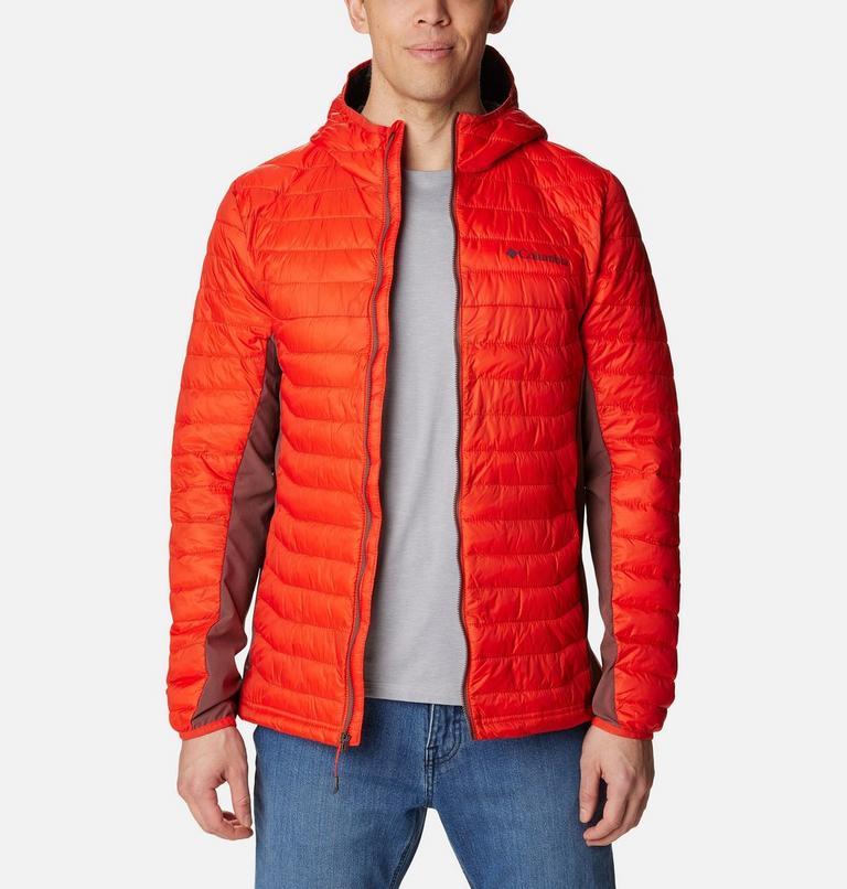 Powder Pass Hooded Jacket, Color: Spicy, Light Raisin, image 7
