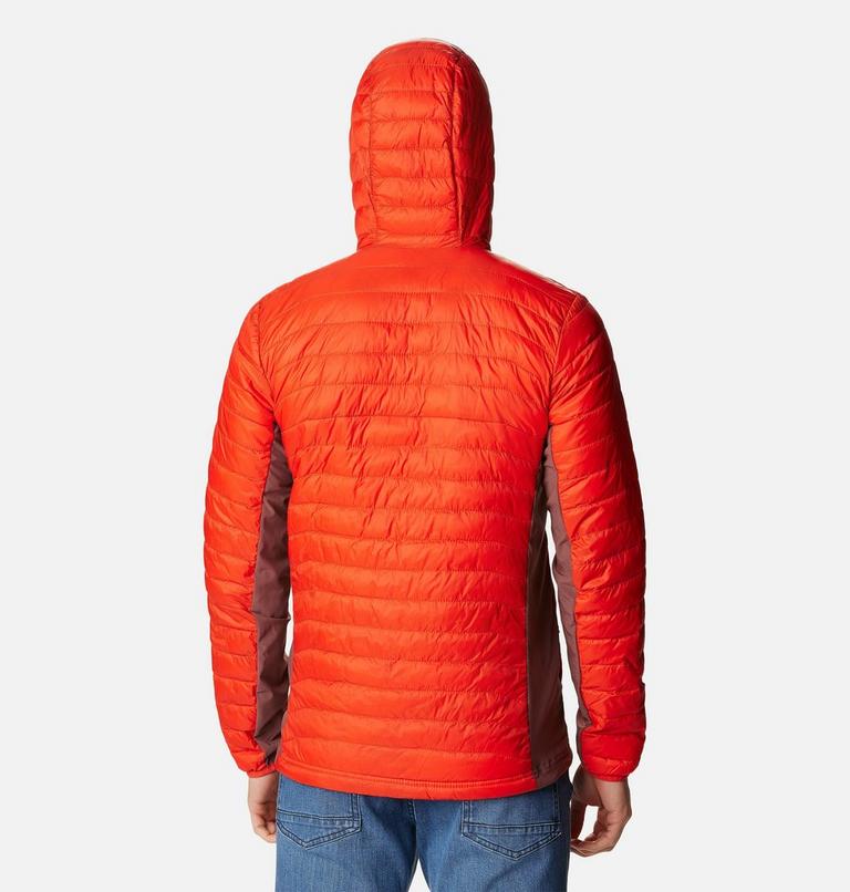 Powder Pass Hooded Jacket, Color: Spicy, Light Raisin, image 2