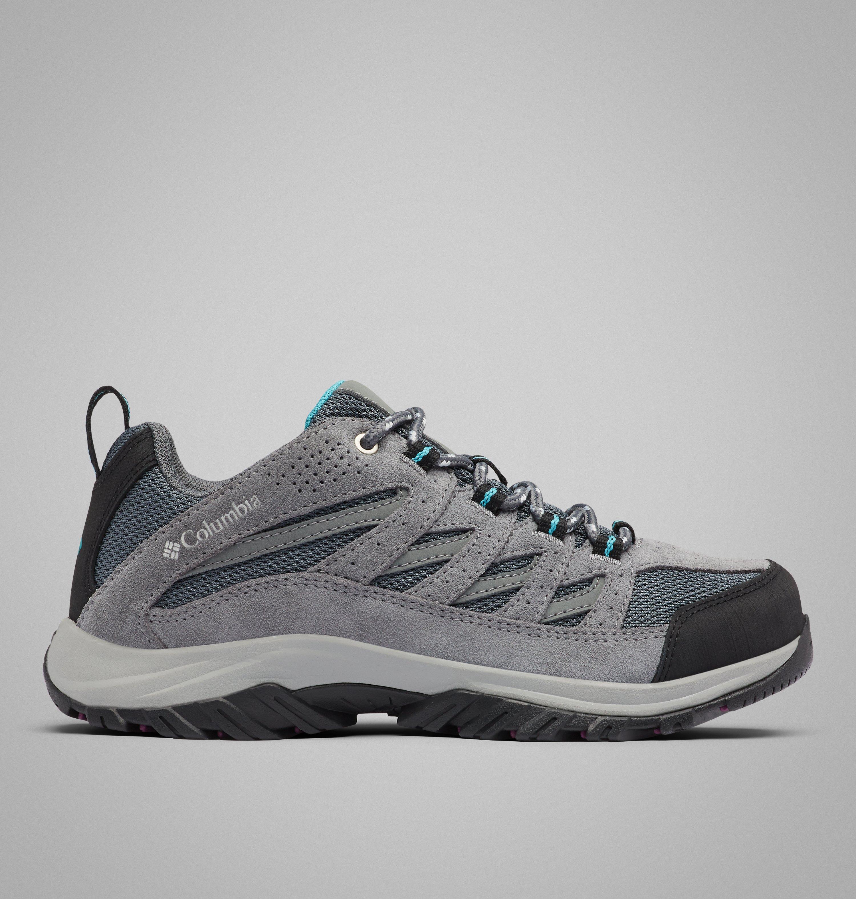 Columbia Sportswear Women's Grey Columbia - Crestwood™ Walking Shoe - Graphite, Pacific Rim Size 7.5 Uk