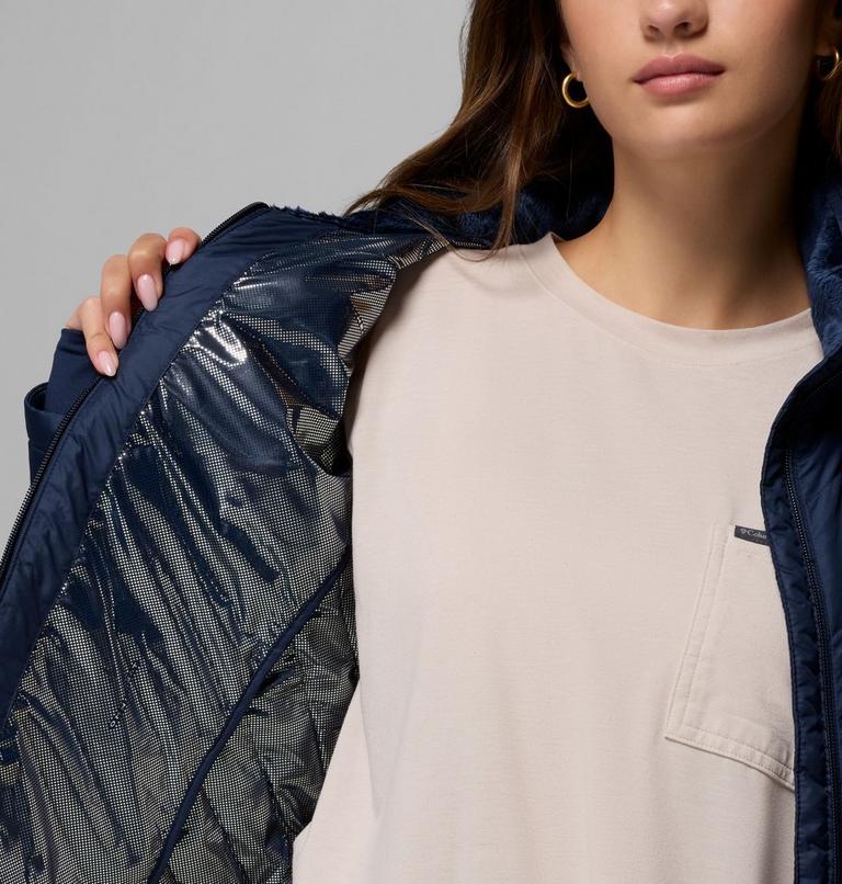 Chaqueta con aislamiento Heavenly para mujer, Color: Collegiate Navy, image 6