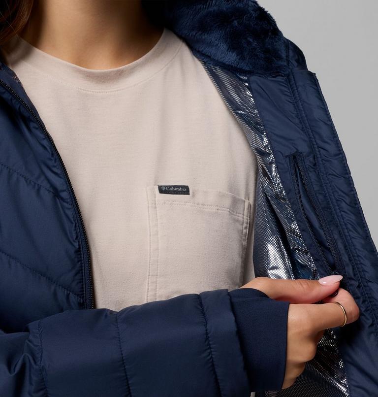 Chaqueta con aislamiento Heavenly para mujer, Color: Collegiate Navy, image 7