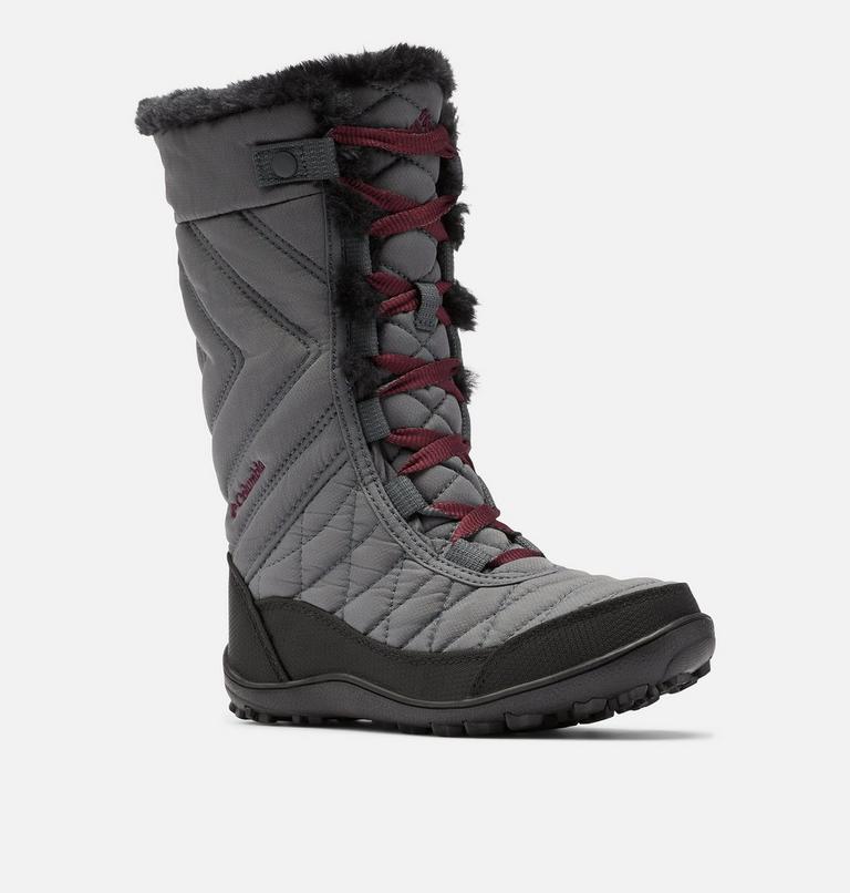 Bota de nieve impermeable Minx Mid III WP Omni-Heat para Jóvenes, Color: Graphite, Epic Plum, image 2