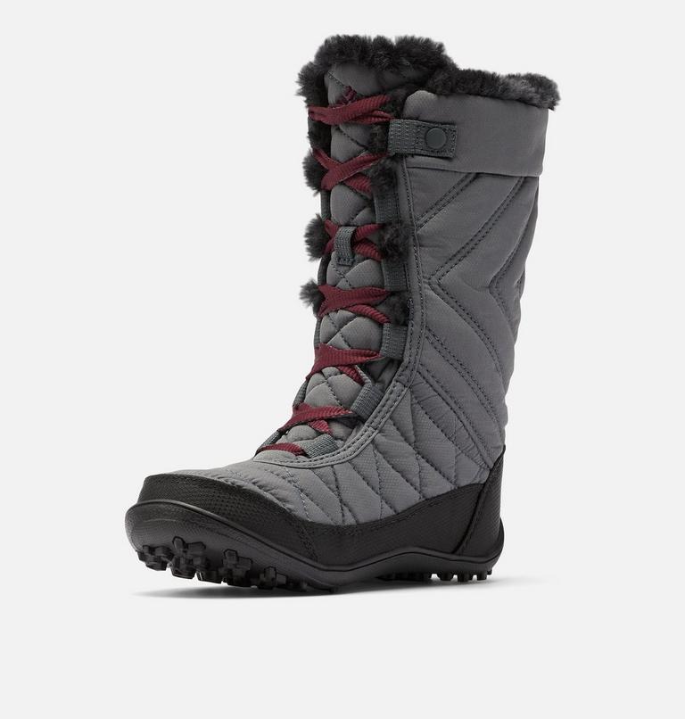Bota de nieve impermeable Minx Mid III WP Omni-Heat para Jóvenes, Color: Graphite, Epic Plum, image 6