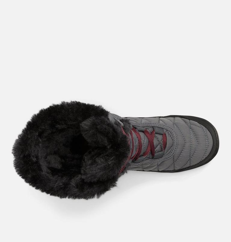 Bota de nieve impermeable Minx Mid III WP Omni-Heat para Jóvenes, Color: Graphite, Epic Plum, image 3
