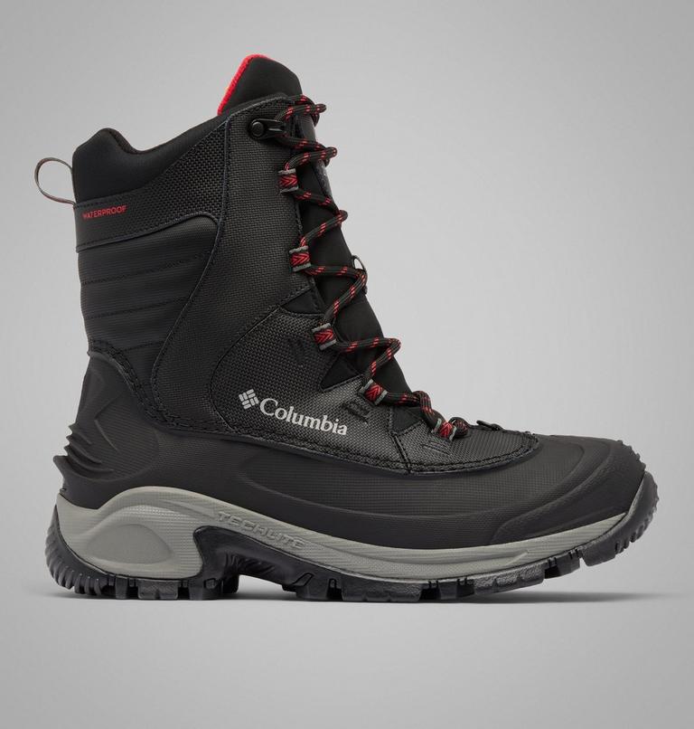 Men’s Bugaboot III Boot, Color: Black, Bright Red, image 1
