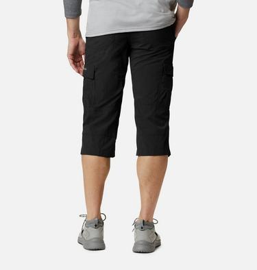 Men's Silver Ridge II Capri Trousers, Color: Black, image 6