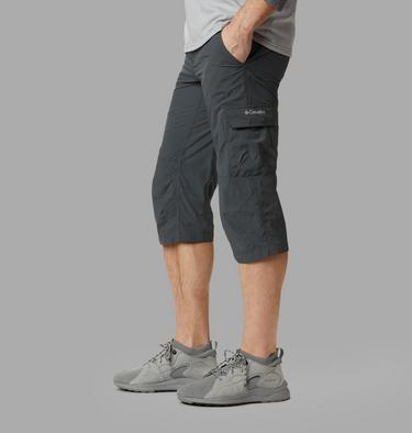 Men's Silver Ridge II Capri Trousers, Color: Grill, image 7