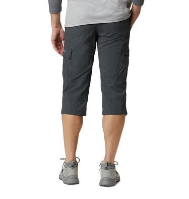 Men's Silver Ridge II Capri Trousers, Color: Grill, image 4