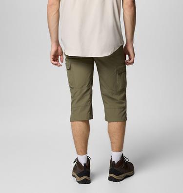 Men's Silver Ridge II Capri Trousers, Color: Stone Green, image 2