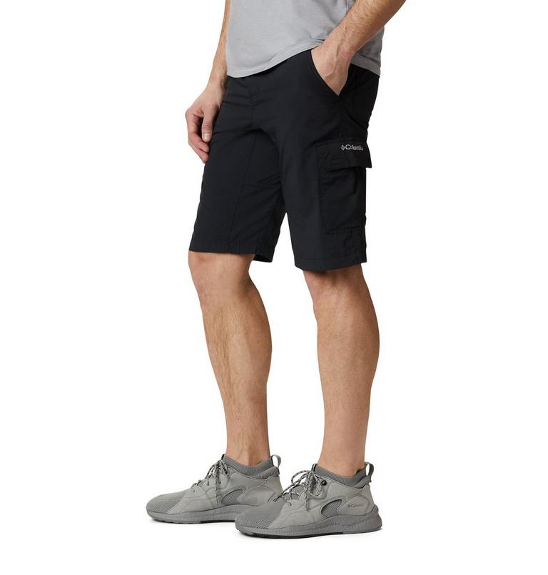 Men's Silver Ridge II Cargo Shorts, Color: Black, image 3