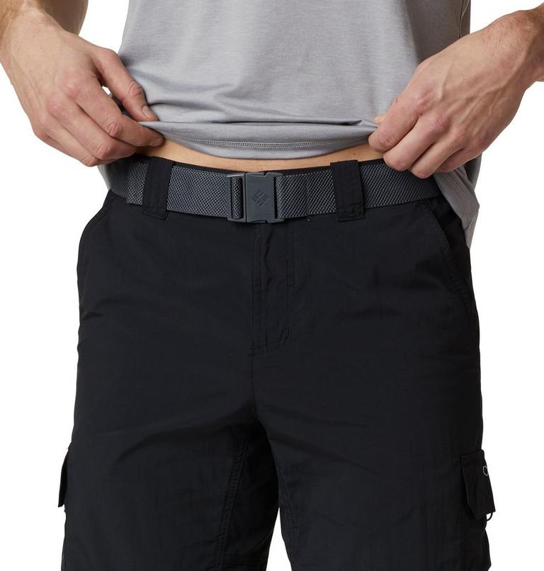 Men's Silver Ridge II Cargo Shorts, Color: Black, image 4