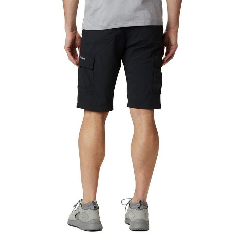 Men's Silver Ridge II Cargo Shorts, Color: Black, image 2