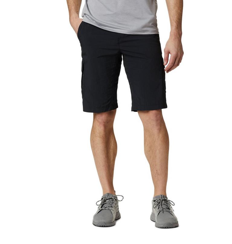 Men's Silver Ridge II Cargo Shorts, Color: Black, image 1