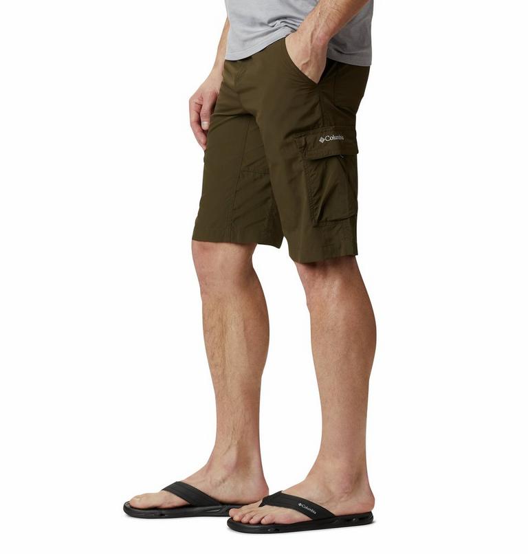 Men's Silver Ridge II Cargo Shorts, Color: Olive Green, image 3