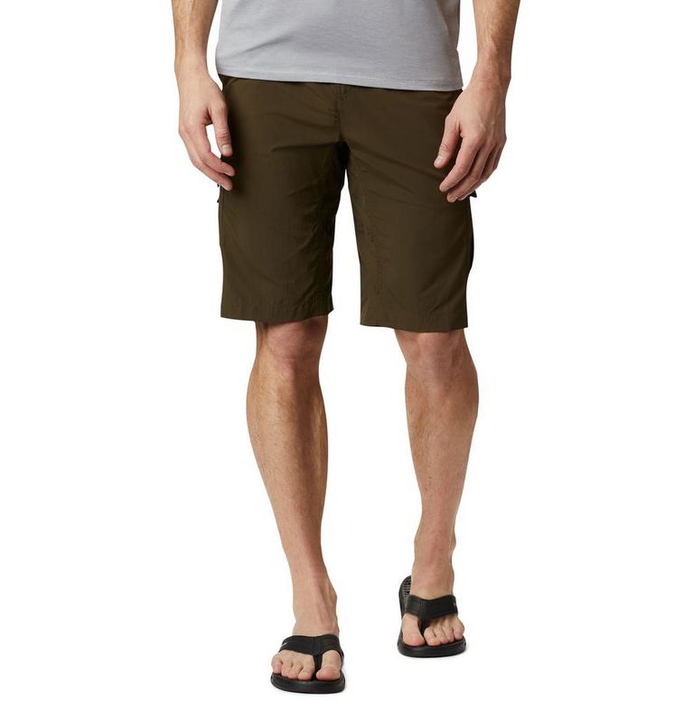 Men's Silver Ridge II Cargo Shorts, Color: Olive Green, image 1
