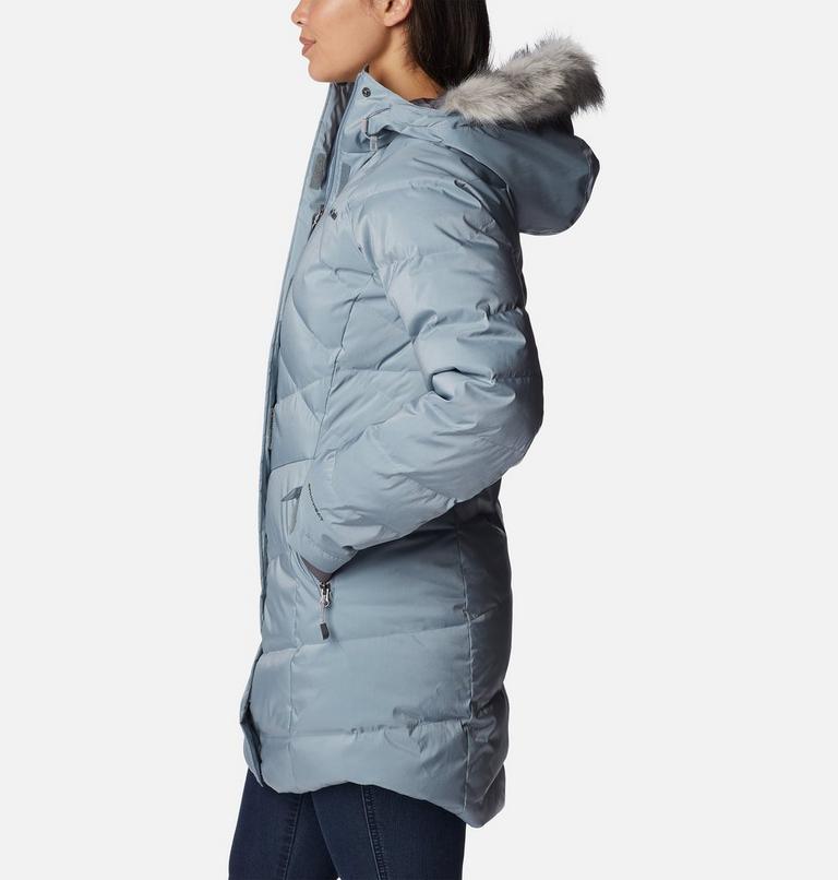 Women’s Lay D Down II Mid Jacket, Color: Tradewinds Grey Sheen, image 3