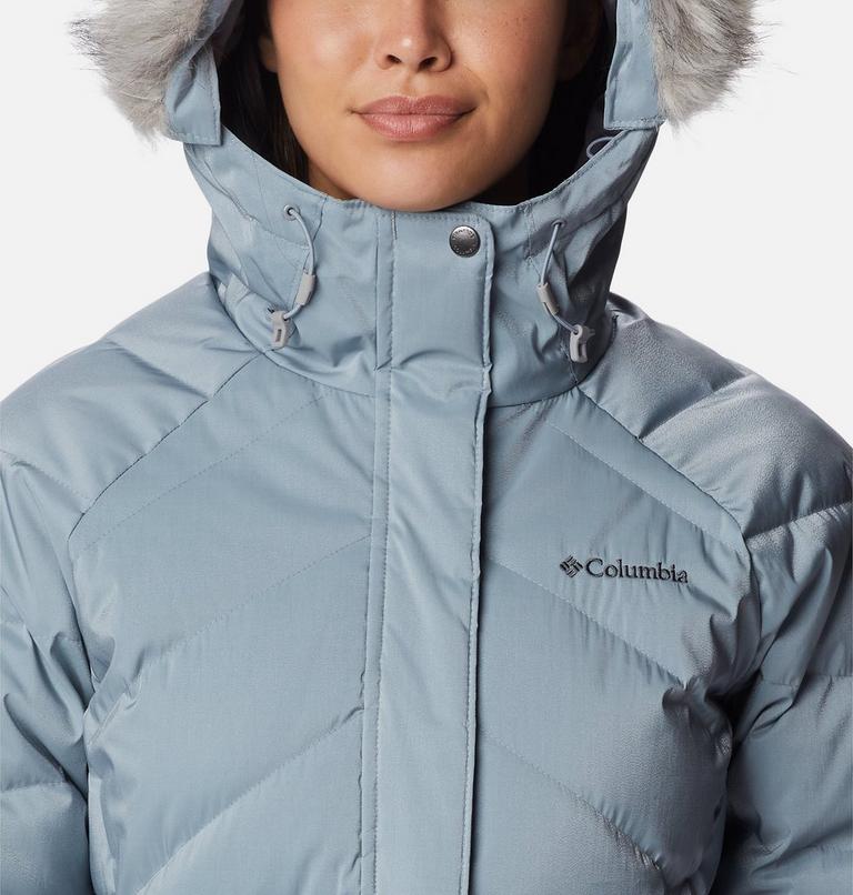 Women’s Lay D Down II Mid Jacket, Color: Tradewinds Grey Sheen, image 4