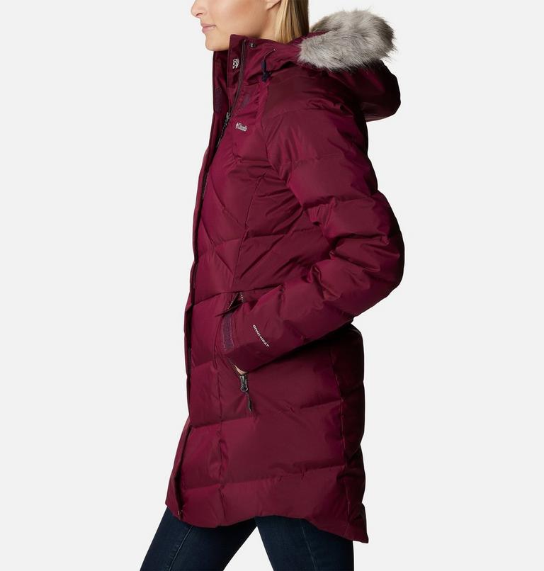 Women&rsquo;s Lay D Down II Mid Jacket, Color: Marionberry Sheen, image 3