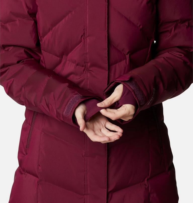 Women&rsquo;s Lay D Down II Mid Jacket, Color: Marionberry Sheen, image 8