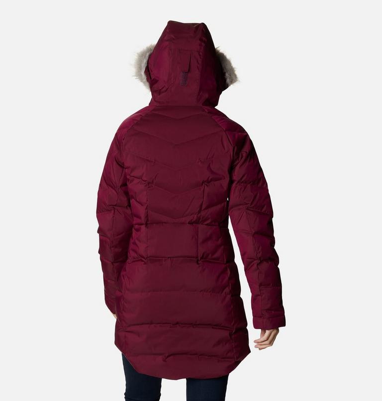 Women&rsquo;s Lay D Down II Mid Jacket, Color: Marionberry Sheen, image 2
