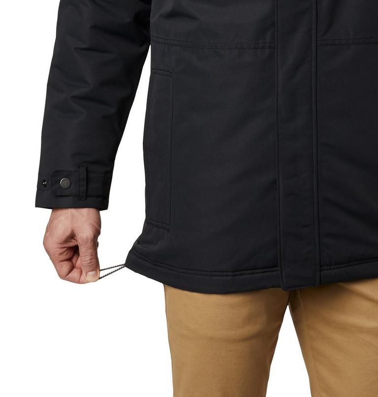 Men's Rugged Path Parka, Color: Black, image 5
