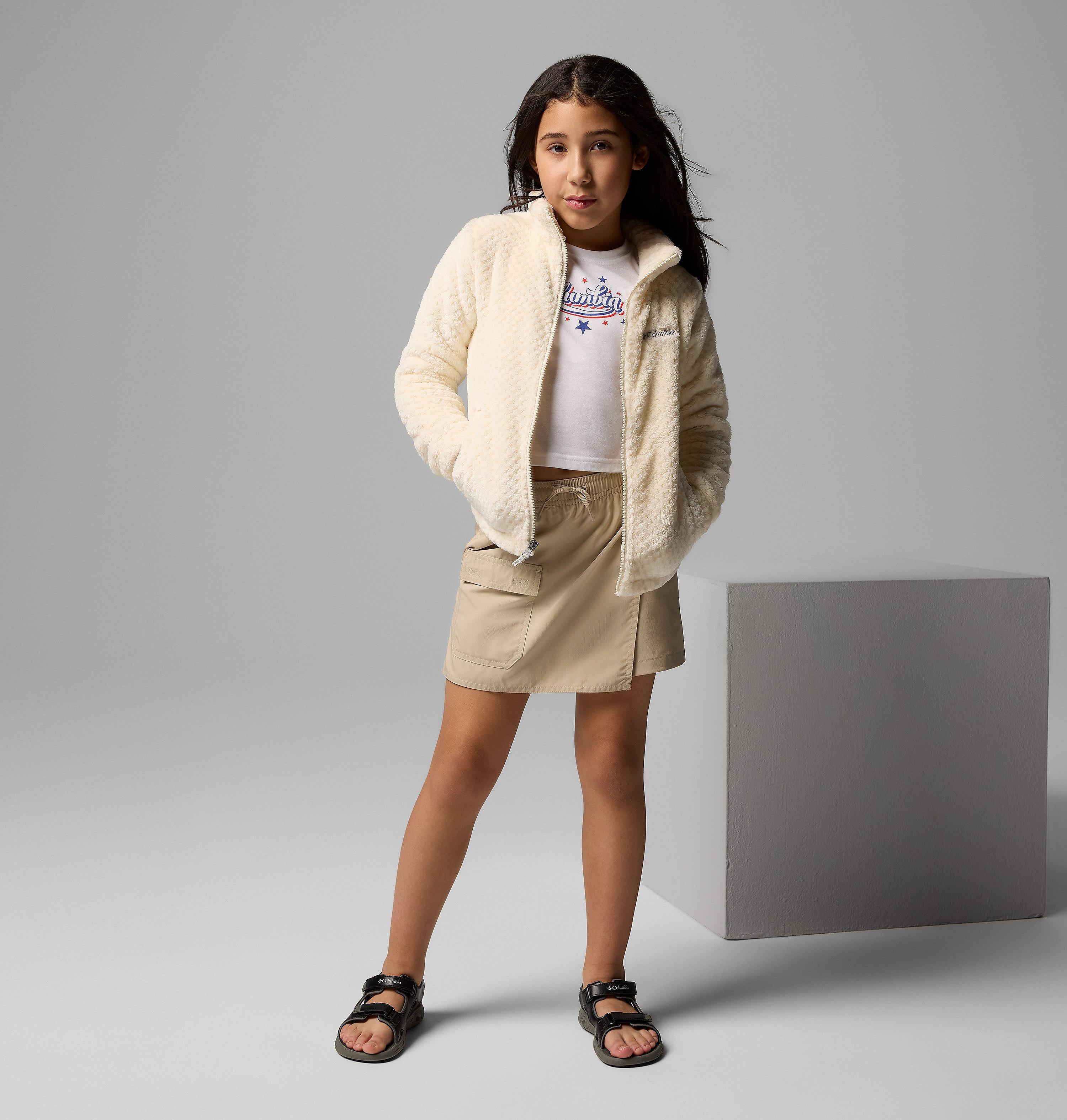Girls' Fire Side Sherpa Jacket | 192 | XXS 6