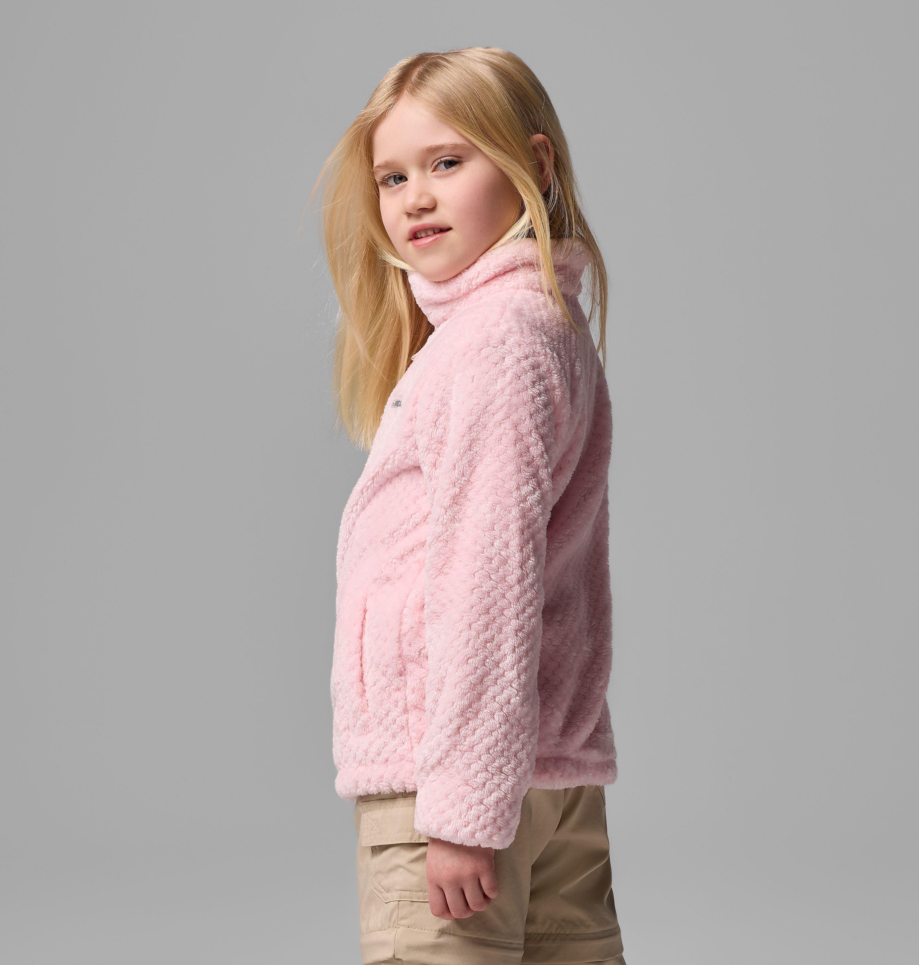 Girls' Fire Side Sherpa Jacket | 608 | XXS 3