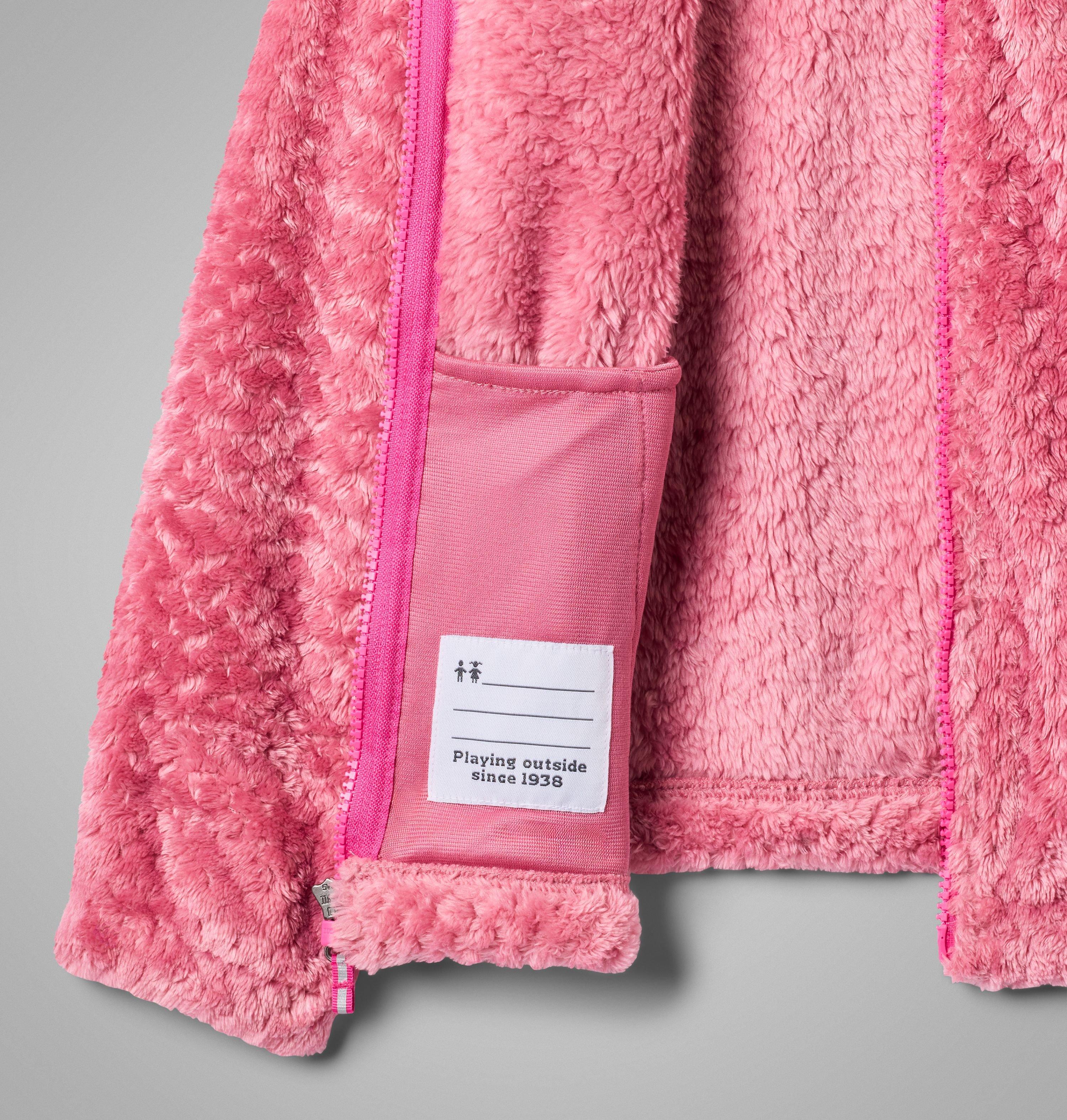 Girls' Fire Side Sherpa Jacket | 661 | XXS 3